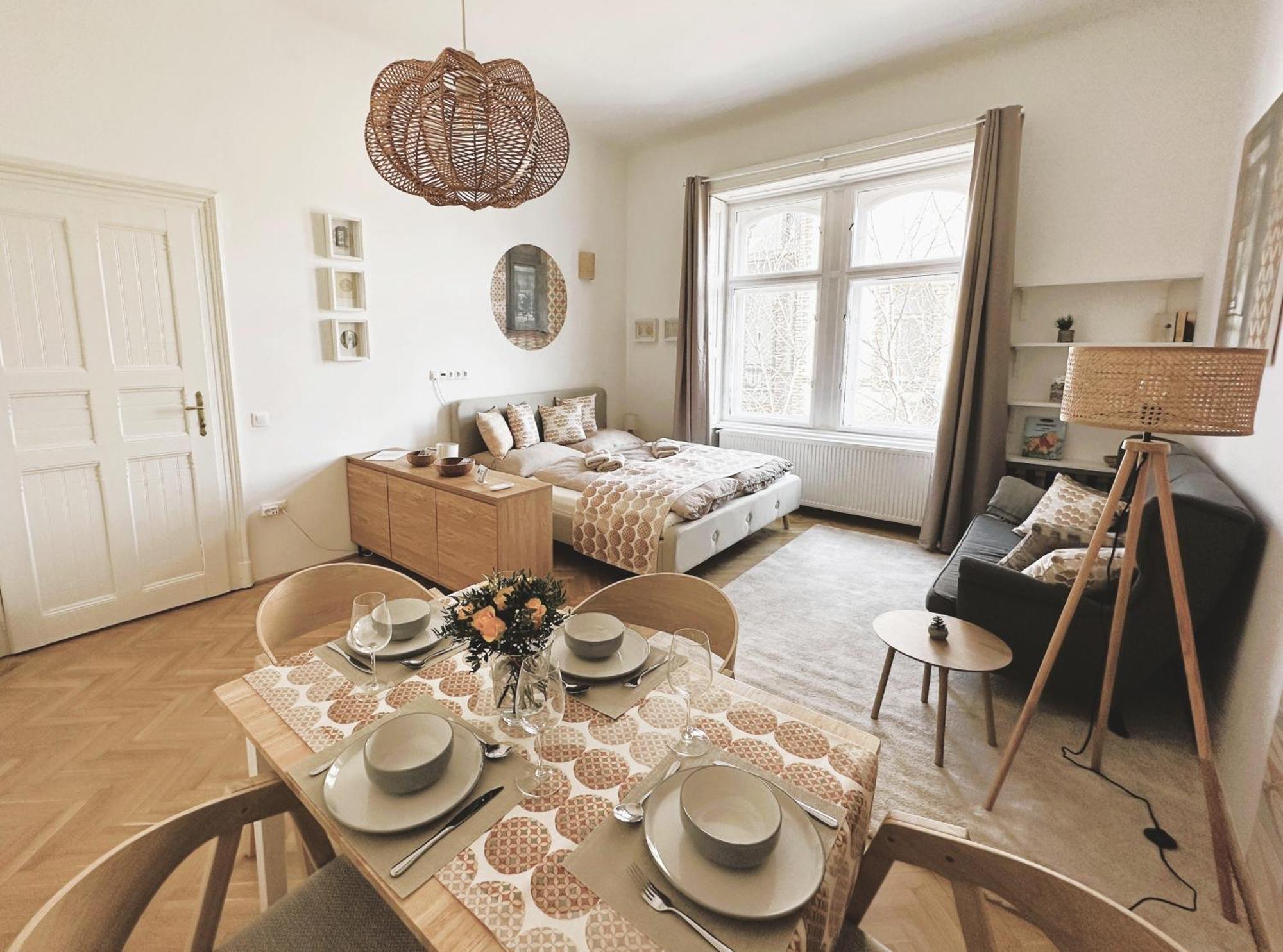 Brody Art Boutique Apartments Budapest Værelse billede